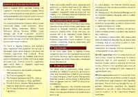 Supervision and Regulation of Financial