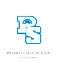 2017-18 School Handbook