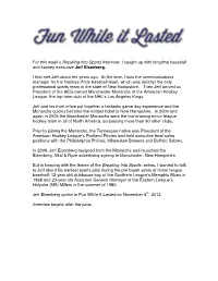 Jeff Eisenberg Interview.Wps