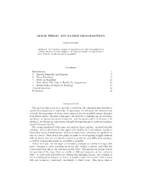 Morse Theory and Handle Decompositions