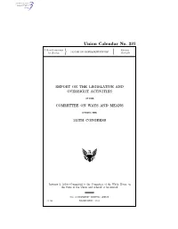 Union Calendar No. 237