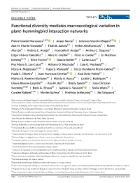 Functional Diversity Mediates Macroecological Variation in Plant–Hummingbird Interaction Networks