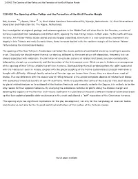 1219421 the Opening of Neo-Tethys and the Formation of the Khuff Passive Margin