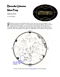 Binocular Universe: More Poop