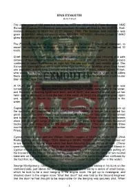 HMS EXMOUTH by R N Baird