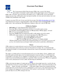 Overview Fact Sheet