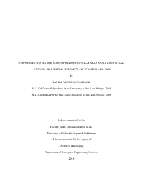 Performance Quantification of Heliogyro Solar Sails Using Structural
