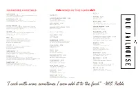 Wine List 2021 P1