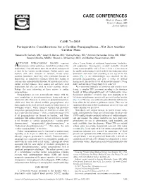 CASE CONFERENCES Mark A
