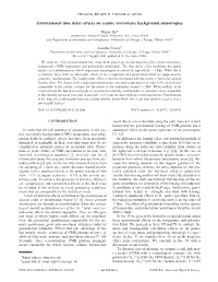 Gravitational Time Delay Effects on Cosmic Microwave Background Anisotropies