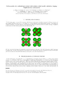 Self-Assembly of a Colloidal Interstitial Solid Solution with Tunable Sublattice Doping: Supplementary Information