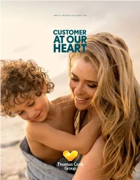 Thomas Cook Group 2017 Annual Report