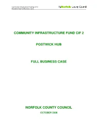 Community Infrastructure Fund Cif 2 Postwick Hub Full