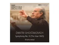 DMITRI SHOSTAKOVICH Symphony No