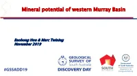 Mineral Potential of Western Murray Basin