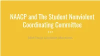 NAACP and the Student Nonviolent Coordinating Committee