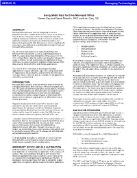Using SAS® Data to Drive Microsoft Office Darren Key and David Shamlin, SAS Institute, Cary, NC