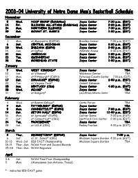 04 Mbb Schedule