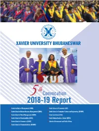 Convocation Report (2018-19)