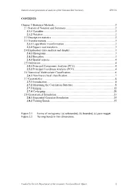Statistical Analysis of NSI Data Chapter 2