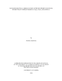 University of Florida Thesis Or Dissertation Formatting