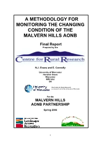 A Methodology for Monitoring the Changing Conditions