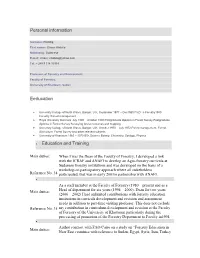 Dwonload My Cv