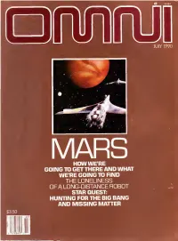 OMNI MAGAZINE Prove Both Hard to Maintain and Inad- Jesse Jones Industries 499 E