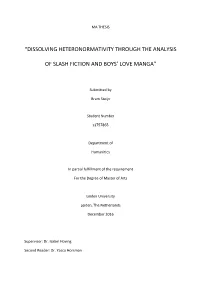 Dissolving Heteronormativity Through the Analysis Of