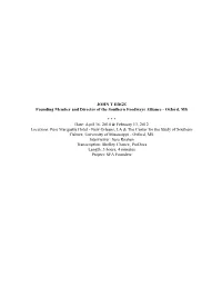 John T Transcript Edited