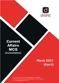 March 2021 (Part-I)