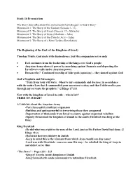 Study 16 Presentation the Story Also Talks About Five Movements That