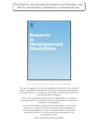 This Article Appeared in a Journal Published by Elsevier. the Attached Copy Is Furnished to the Author for Internal Non-Commerci