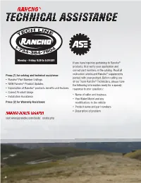 2017 Rancho Stabilizers Secure.Pdf