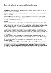 A New Concept in Keratoconus