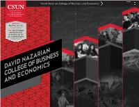 David Nazarian College of Business and Economics at CSUN