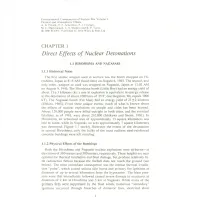 Direct Effects of Nuclear Detonations