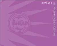 Chapter 6 Ten Year Implementa Tion Plan