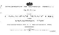 Canadian Navy List