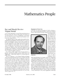 Mathematics People
