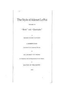 The Style Ofadenet Le