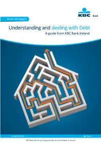 Understanding and Dealing with Debt a Guide from KBC Bank Ireland