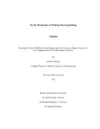 Understanding the Mechanism for Electropolishing of Niobium And