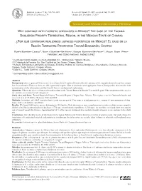 Why Continue with Floristic Checklists in Mexico