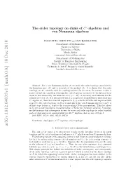 Arxiv:1812.04035V1 [Math.OA]
