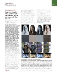 Asymmetries in Blue–Yellow Color Perception and In