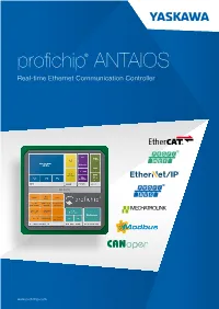 Profichip® ANTAIOS Real-Time Ethernet Communication Controller