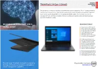 Thinkpad L14 Gen 1 (Intel)