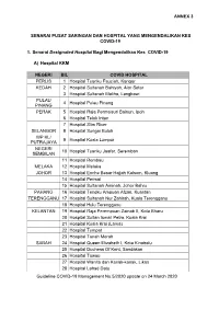 ANNEX 3 Guideline COVID-19 Management No.5/2020 Update On