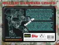 Battletech: Technical Readout 3067